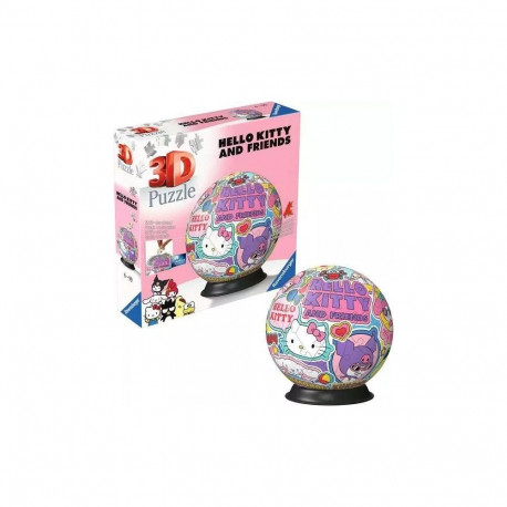 Hello Kitty 3D pall-pusle 72 tükki