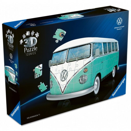 Puzzle 3D Car Volkswagen T1