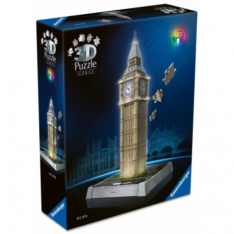 3D-pusle Big Ben Londoni kellatorn