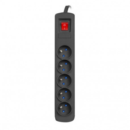 Surge protector Bercy 400 3m 5 sockets black