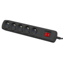 Surge protector Bercy 400 3m 5 sockets black