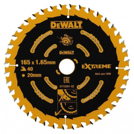 Dewalt ketassaag 165x20mmx40z