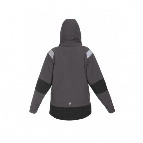 JACKET SOFTSHELL ATLANTA BLACK/GREY M