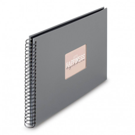 Hama Fine Art Spiral steingrau 36x32 50 musta lehte 9841