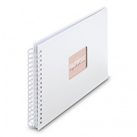 Hama Fine Art Spiral valge 28x24 50 valget lehte 9843