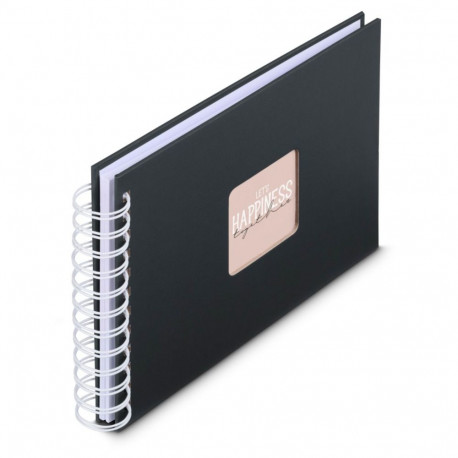 Hama Fine Art Spiral NewBlack 24x17 50 valged lehed 9830