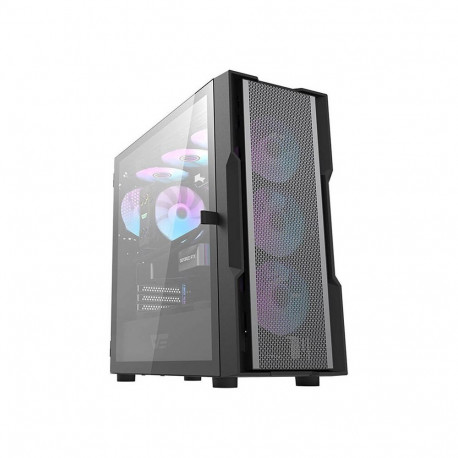 Darkflash DK431 Mesh computer case (black) + 4 ARGB fans