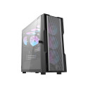 Darkflash DK431 Mesh computer case (black) + 4 ARGB fans