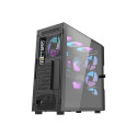 Darkflash DK431 Mesh computer case (black) + 4 ARGB fans
