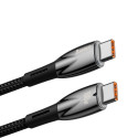 Baseus CADH000701 USB-C - USB-C PD cable 100W 5A 480Mb/s 1m - black