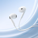 Baseus Encok HZ19 Wired In-Ear Headphones with Mini Jack - White