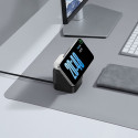 Baseus MagPro 3in1 25W MagSafe Compatible Inductive Charger for Phone and Smartwatch - Black