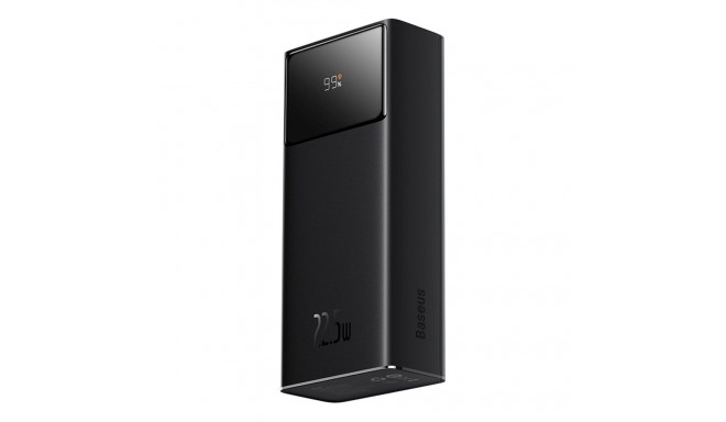 Baseus EnerFill FP41 30000mAh 22.5W Power Bank with Baseus Simple USB-A - USB-C 3A 30cm Cable - Blac