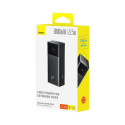 Baseus EnerFill FP41 30000mAh 22.5W Power Bank with Baseus Simple USB-A - USB-C 3A 30cm Cable - Blac