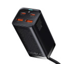 Baseus GaN3 Pro fast universal GaN charger 2 x USB Type C / 2x USB 100W PD3.0, QC4.0 +, AFC black (C Baseus GaN3 Pro fast universal GaN charger 2 x USB Type C / 2x USB 100W PD3.0, QC4.0 +, AFC black (C