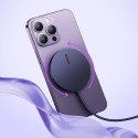 Baseus Simple Mini3 magnetic charger MagSafe Qi 15W purple