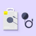 Baseus Simple Mini3 magnetic charger MagSafe Qi 15W purple