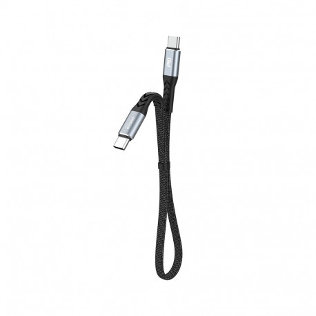 Dudao L10C USB-C - USB-C PD cable 100W 5A 0.23m - black