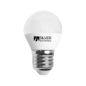 Spherical LED Light Bulb Silver Electronics 960727 E27 7W - 5000K