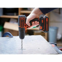 Screwdriver Black & Decker BLACK+DECKER BDCDC18BAFC-QW Perceuse-visseuse sans fil, 18 V, Noir/orange