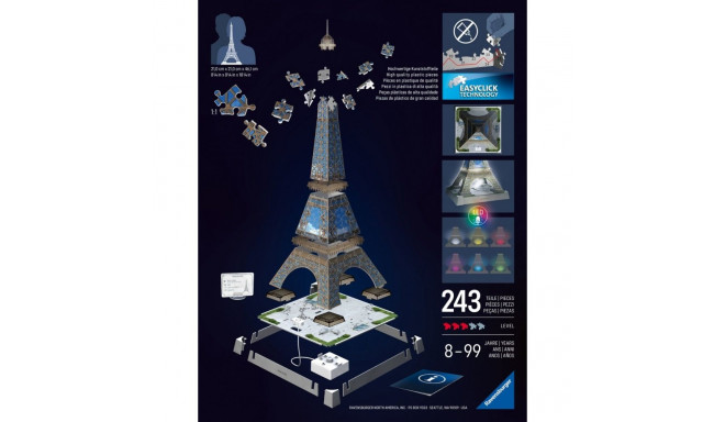 3D pusle Eiffeli torn