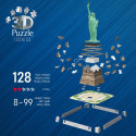 Puzzle 3d statua wolności