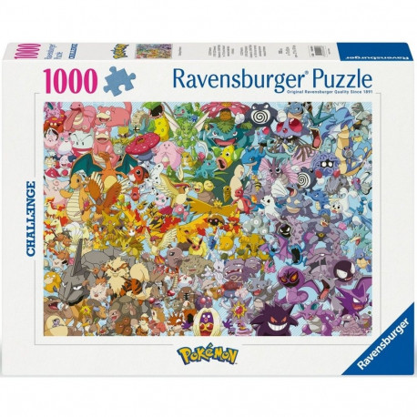 Puzzle 1000 tükki pokemon challenge