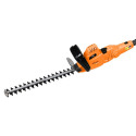 Urządzenie ogrodowe 2w1 z wysięgnikiem: pilarka łańcuchowa 750W 250mm+nożyce do żywopłotu 550W 460mm