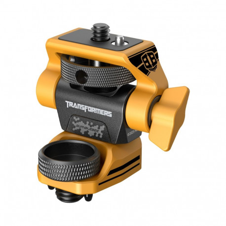 SmallRig 5520 Adjustable Monitor Support Compatible with ARRI 3/8''-16 Screws（BumbleBee Edition）