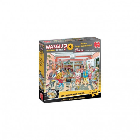Wasgij Retro Original 9 - Home Improvements! (1000 pieces)