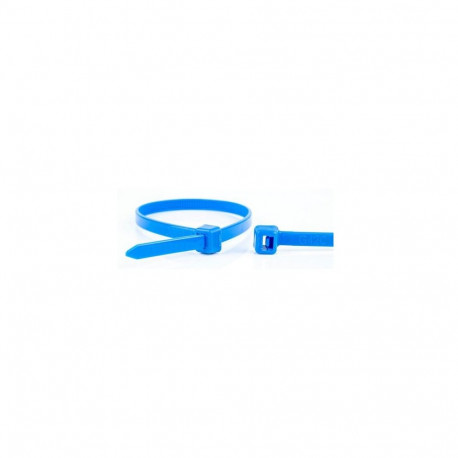 WKK 110226671 cable tie Releasable cable tie Plastic, Polyamide Blue 100 pc(s)