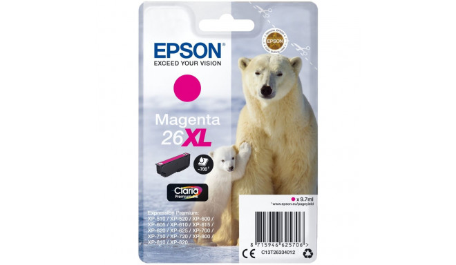 "Epson C13T26334012 magenta HC"