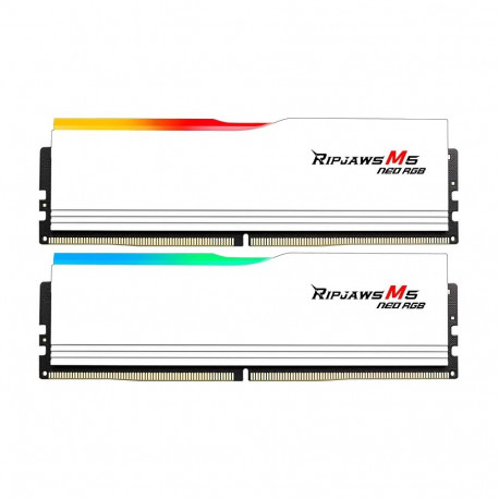 "G.Skill DIMM 64 GB 6000 (2x 32 GB) Dual-Kit (wei, F5-6000J3040G32GX2-RM5NRW, Ripjaws M5 Neo, AMD EX
