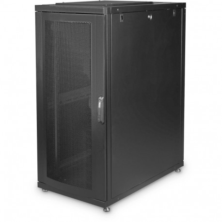 "DIGITUS Serverschrank Unique 26HE 1340x600x1000mm schwarz (Speditionsversand)"