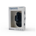 MOUSE USB OPTICAL WRL BLACK/ERGONOMIC MUSW-ERGO-03 GEMBIRD