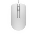 MOUSE USB OPTICAL MS116/WHITE 570-AAIP DELL