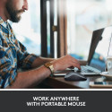 MOUSE USB OPTICAL WRL M185/GREY 910-002238 LOGITECH