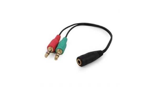 CABLE AUDIO 3.5MM SOCKET TO/2X3.5MM PLUG CCA-418 GEMBIRD