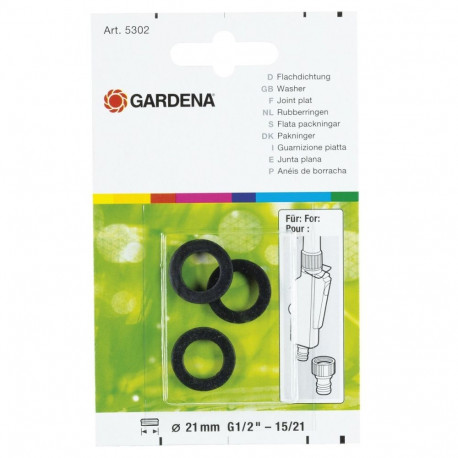 Gardena flat gasket, 3 piecesi (5301)