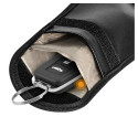 Anti-theft car key case Faraday Cage 14x10cm, black