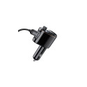 Baseus S-06 Bluetooth/USB car FM transmitter (Overseas Edition) - black