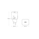 Baseus Super Si 1C fast wall charger USB Type C 25W Power Delivery Quick Charge white (CCSP020102)