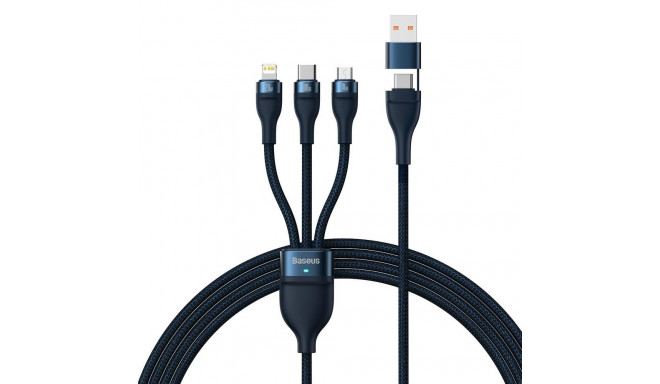 Baseus Flash Series II cable USB Type C / USB Type A - USB Type C / Lightning / micro USB 100 W 1.2 
