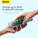 Baseus akupank 20000mAh Magnetic Mini 20W + USB-C kaabel, must