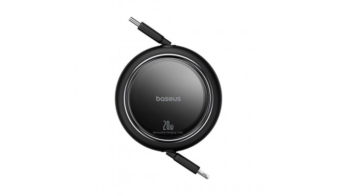 Baseus Free2Pull Cable Retractable USB-C / Lightning 20W 1m - Black