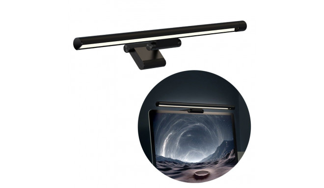 Baseus i-wok Series LED lamp for desktop monitor screen lighting black (DGIWK-P01)