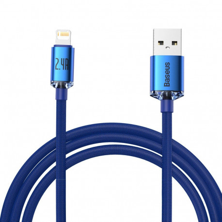 Baseus Crystal Shine Series cable USB cable for fast charging and data transfer USB Type A - Lightni