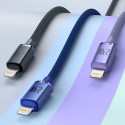 Baseus kaabel USB - Lightning Crystal Shine Series 2m, lilla