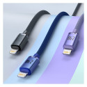Baseus kaabel USB - Lightning Crystal Shine Series 2m, lilla