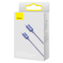 Baseus CAJY000705 USB-C - USB-C PD QC cable 100W 5A 480Mb/s 2m - purple